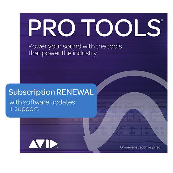Avid Pro-Tools  subscription renewal