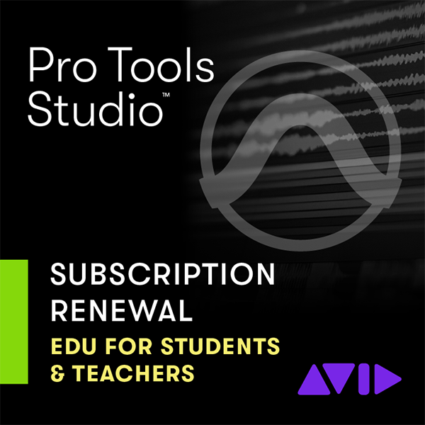Avid ProTools Studio Edu Subcription Renewal 2