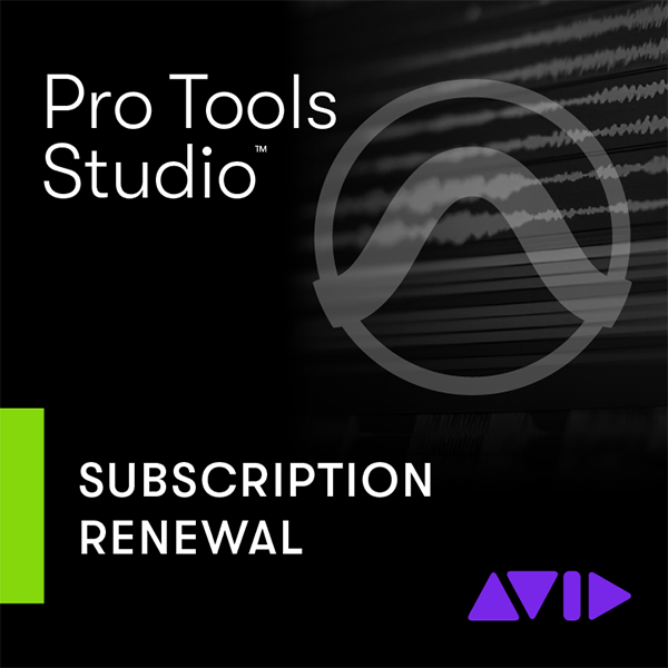 Avid ProTools Studio Subscription Renewal